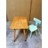 Vintage tafeltje en stoeltje van het merk Schilte nr 29